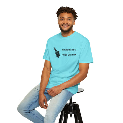 "Free Congo = Free World" T-Shirt