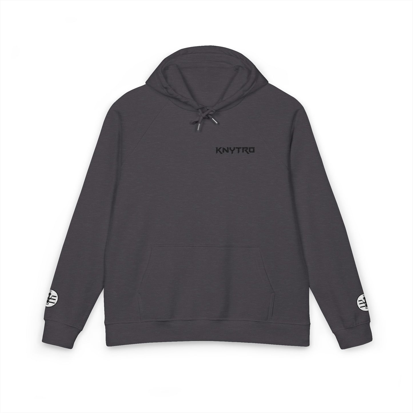 Knytro Logo + Knytronium Token Unisex Eco-Friendly Raglan Hoodie