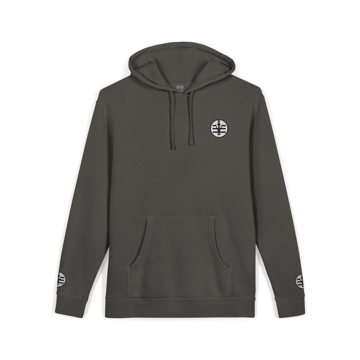 Knytronium Token Unisex Pigment-Dyed Embroidered Hoodie