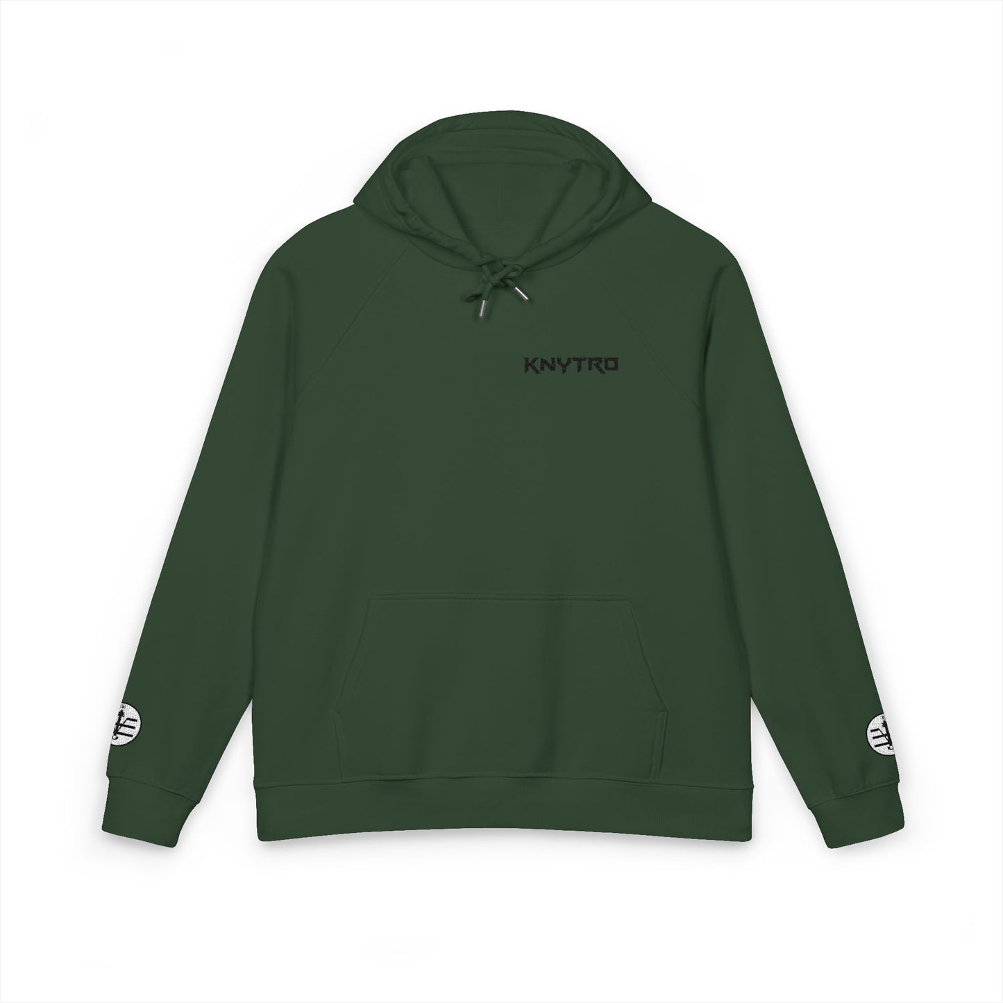 Knytro Logo + Knytronium Token Unisex Eco-Friendly Raglan Hoodie