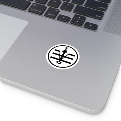 Knytronium Token Round Vinyl Stickers