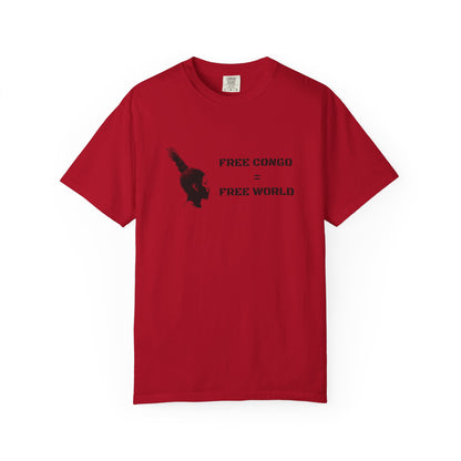 "Free Congo = Free World" T-Shirt