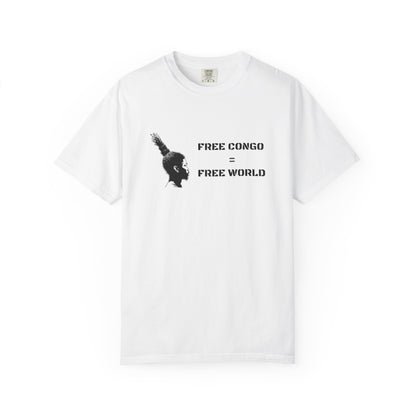 "Free Congo = Free World" T-Shirt