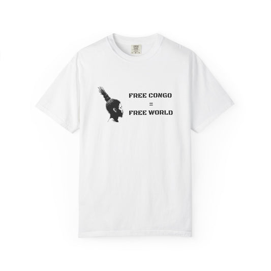 "Free Congo = Free World" T-Shirt