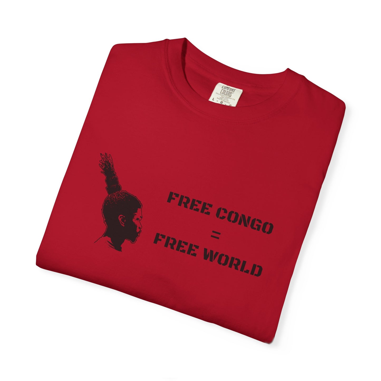 "Free Congo = Free World" T-Shirt